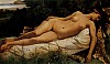1870 Feuerbach Anselme von, Nymphe endormie Deadened nymph.jpg